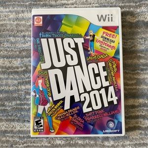 Wii Just Dance 2014 game, like new, no scratches on cd